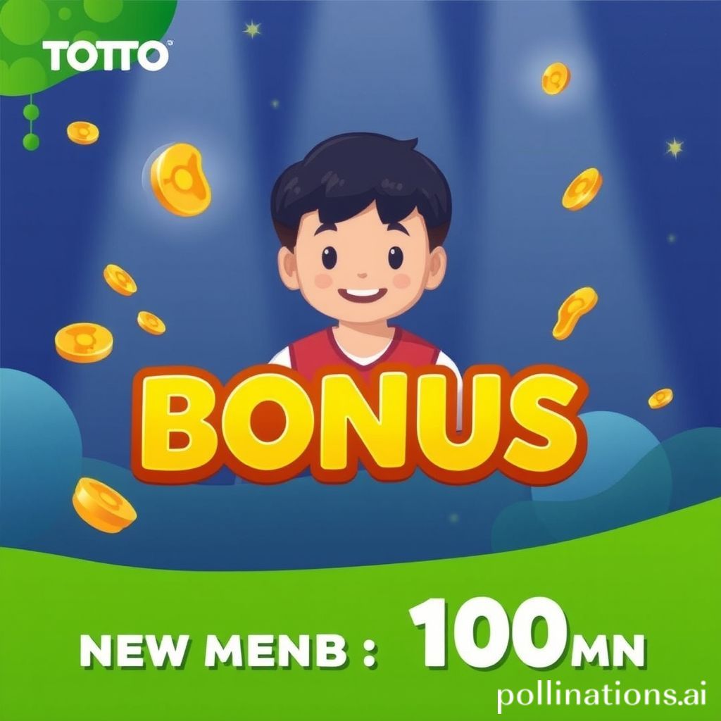 Toto Bonus New Member 100 Panduan Lengkap
